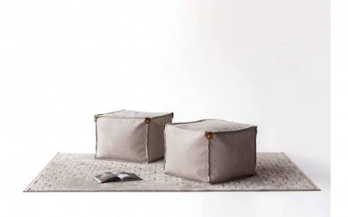 papazois.gr | HotelDeco | BUTTON POUF-HD |  | 1272-1001