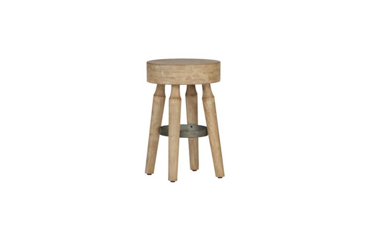 papazois.gr | HotelDeco | MACK STOOL-DK |  | 1272-1021