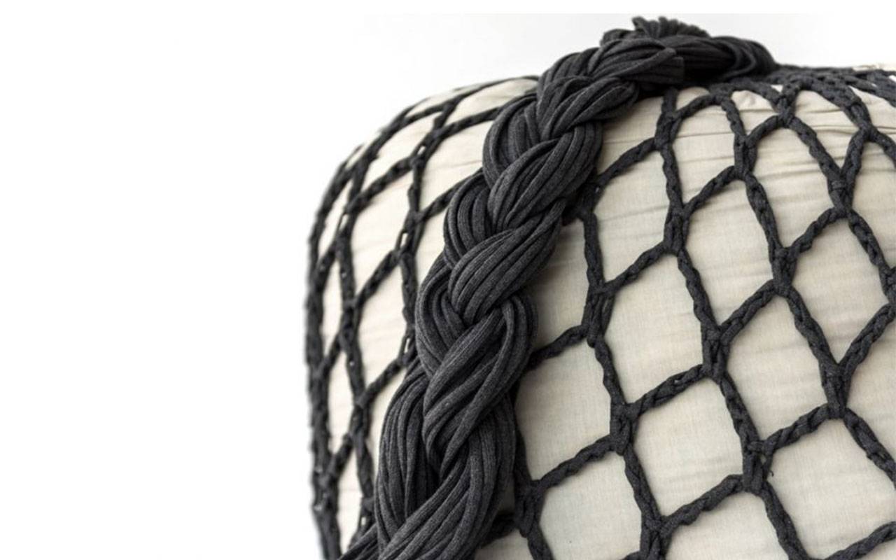 papazois.gr | HotelDeco | NET POUF-TZ |  | 1272-1023