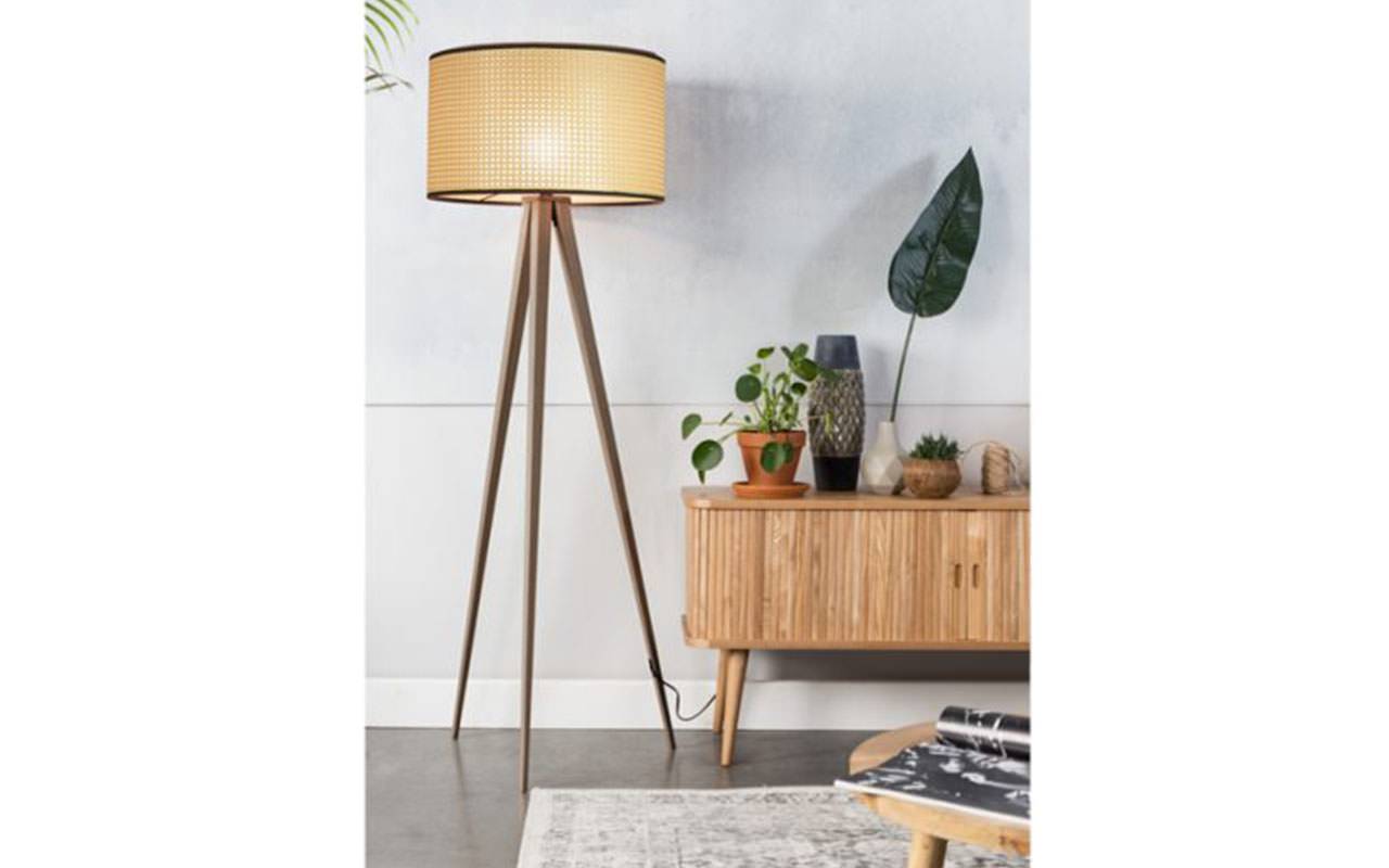 papazois.gr | HotelDeco | TRIPOD WEBBING FLOOR LAMP-Z |  | 1272-1092