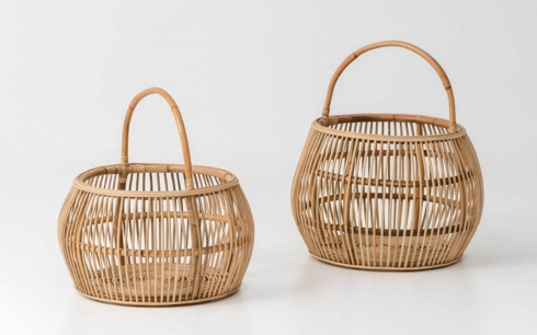 papazois.gr | HotelDeco | URCHIN BASKET-BWN |  | 1272-1186