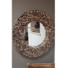 papazois.gr | HotelDeco | ROUND WALL MIRROR-TB |  | 1272-1196