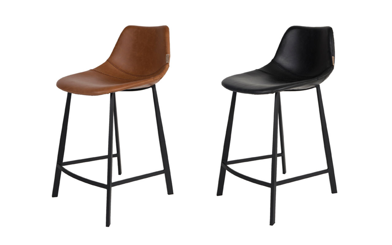 papazois.gr | HotelDeco | FRANKY COUNTER STOOL-DB |  | 1272-343