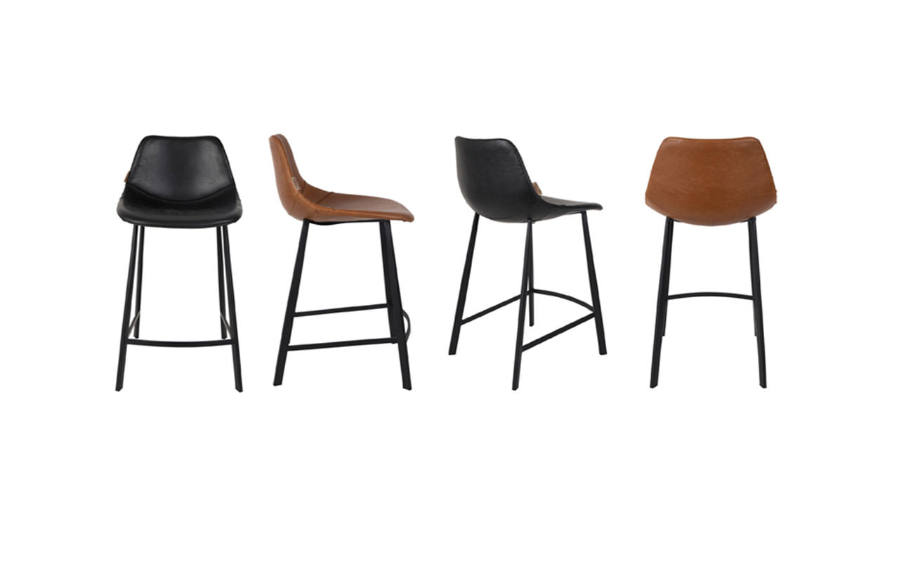 papazois.gr | HotelDeco | FRANKY COUNTER STOOL-DB |  | 1272-343