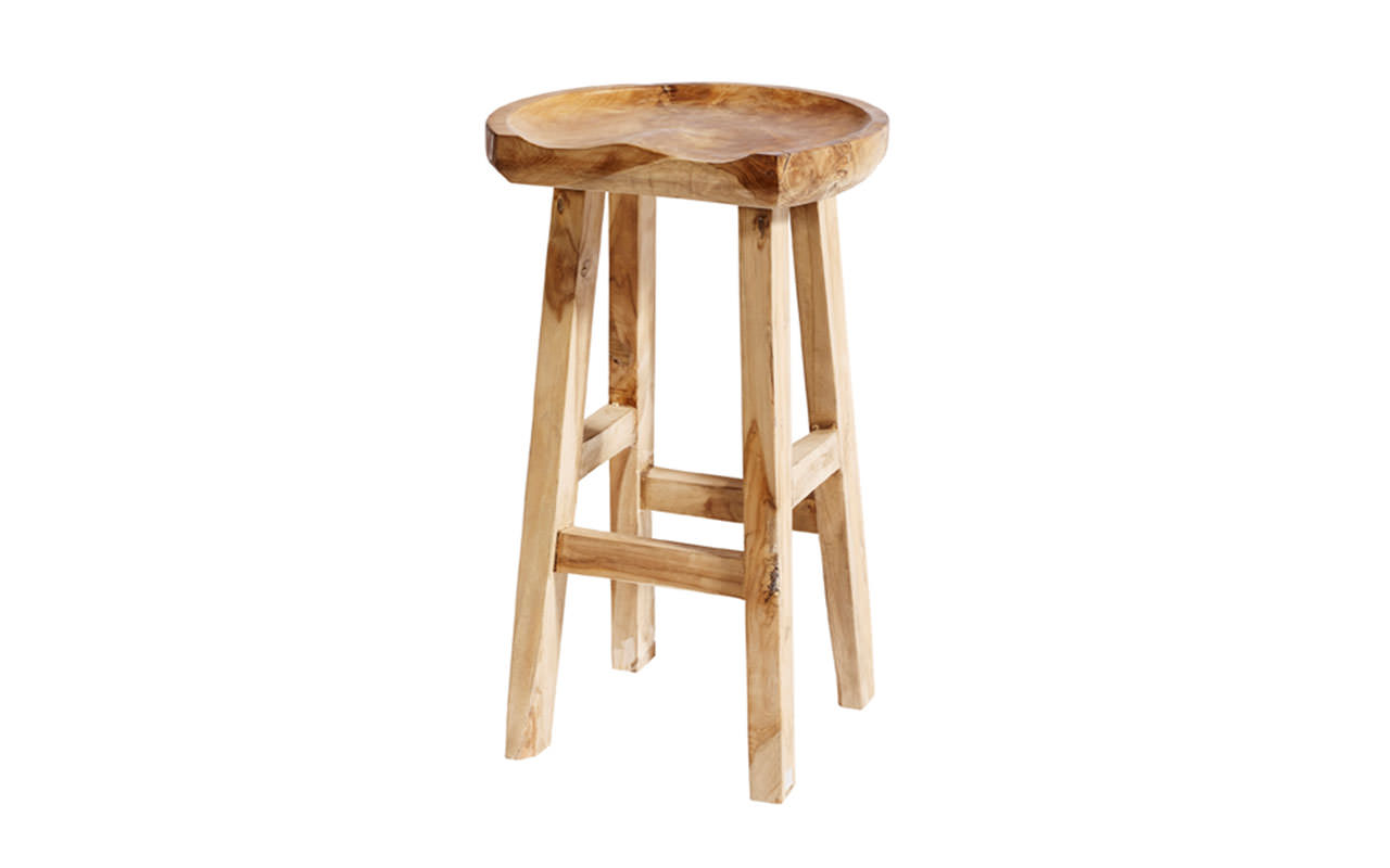 papazois.gr | HotelDeco | OVAL BAR STOOL-MU |  | 1272-351