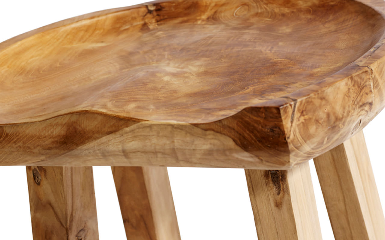 papazois.gr | HotelDeco | OVAL BAR STOOL-MU |  | 1272-351