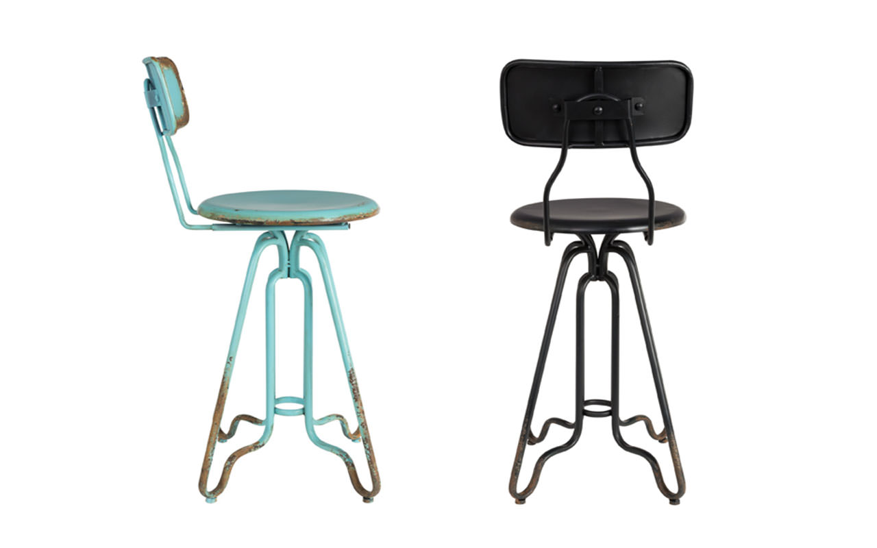 papazois.gr | HotelDeco | OVID COUNTER STOOL-DB |  | 1272-352