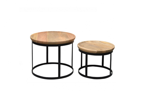 papazois.gr | HotelDeco | DUNCAN SET OF 2-BR |  | 1272-501