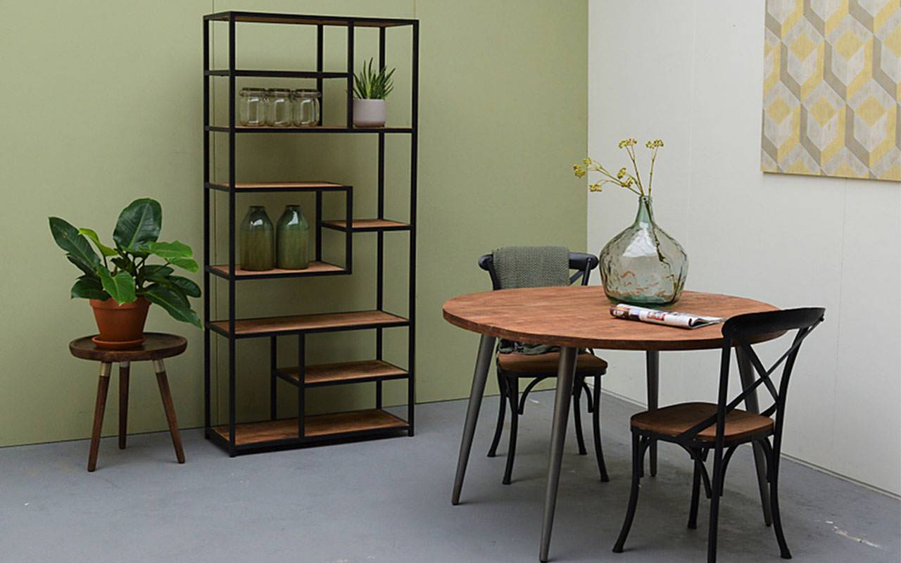 papazois.gr | HotelDeco | FLOW BOOKSHELF-BR |  | 1272-681