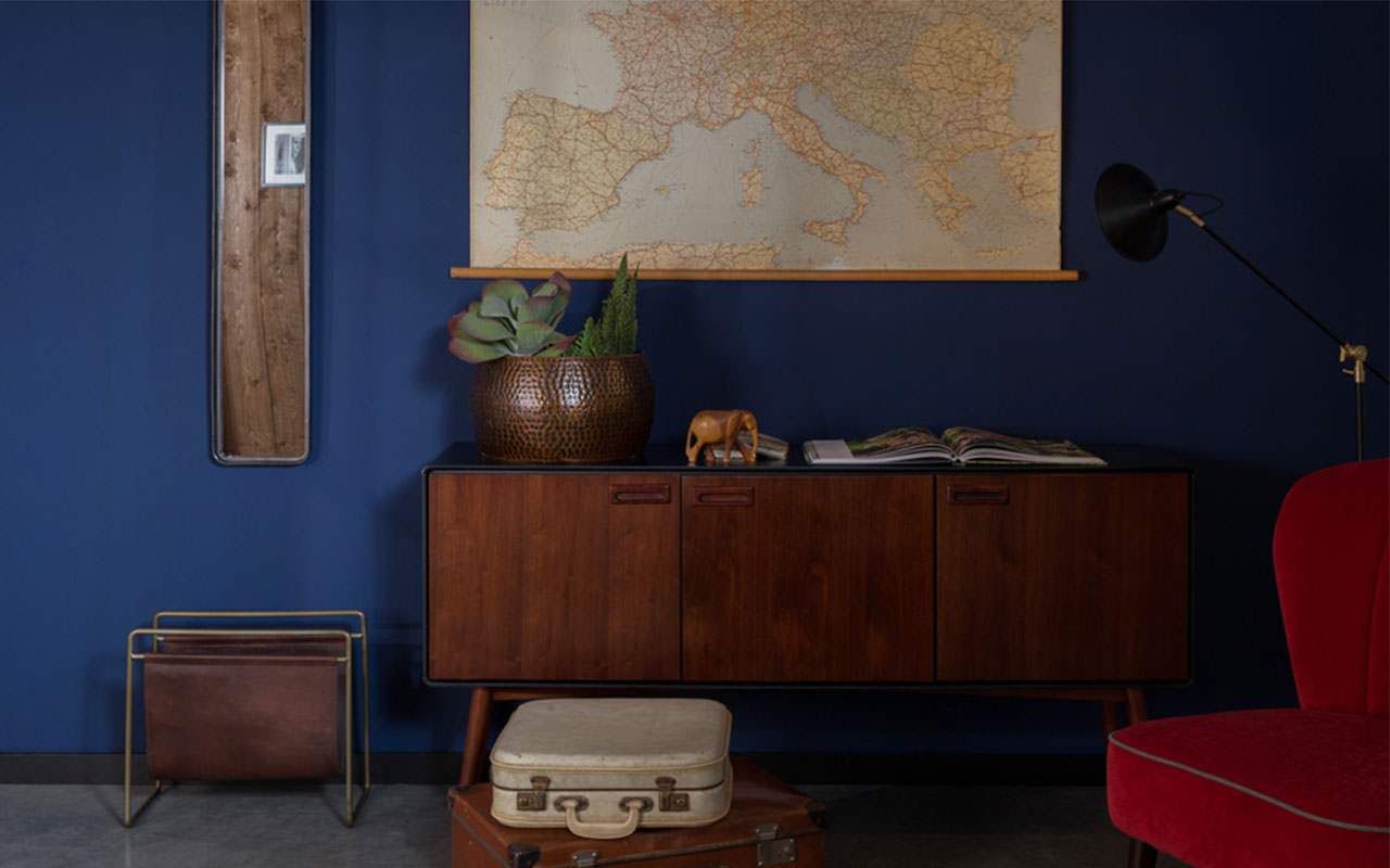 papazois.gr | HotelDeco | BLACKBEAM MIRROR-DB |  | 1272-707