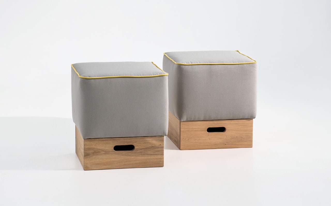 papazois.gr | HotelDeco | BRUSH STOOL-HD |  | 1272-719