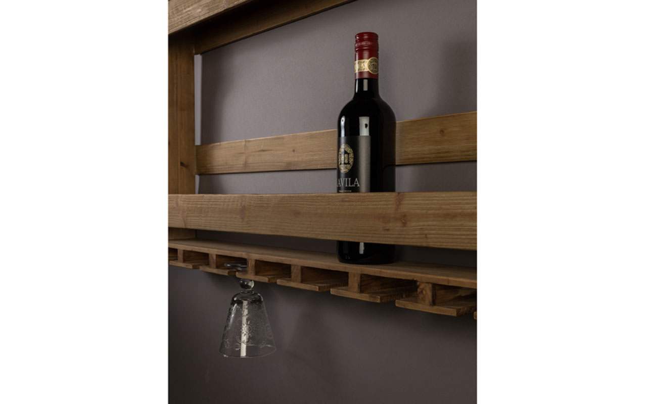 papazois.gr | HotelDeco | TRES WALL SHELF-DB |  | 1272-741