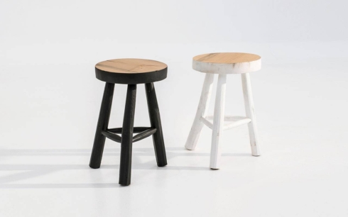 papazois.gr | HotelDeco | WOOD STOOL-TZ |  | 1272-744
