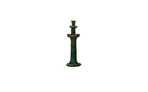 papazois.gr | HotelDeco | CANDLE HOLDER L GREEN-HH |  | 1272-795