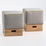 papazois.gr | HotelDeco | BRUSH STOOL-HD |  | 1272-844
